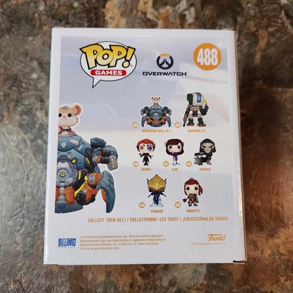 Funko Pop Overwatch Wrecking Ball 488 (6-inch) - Picture 3 of 6